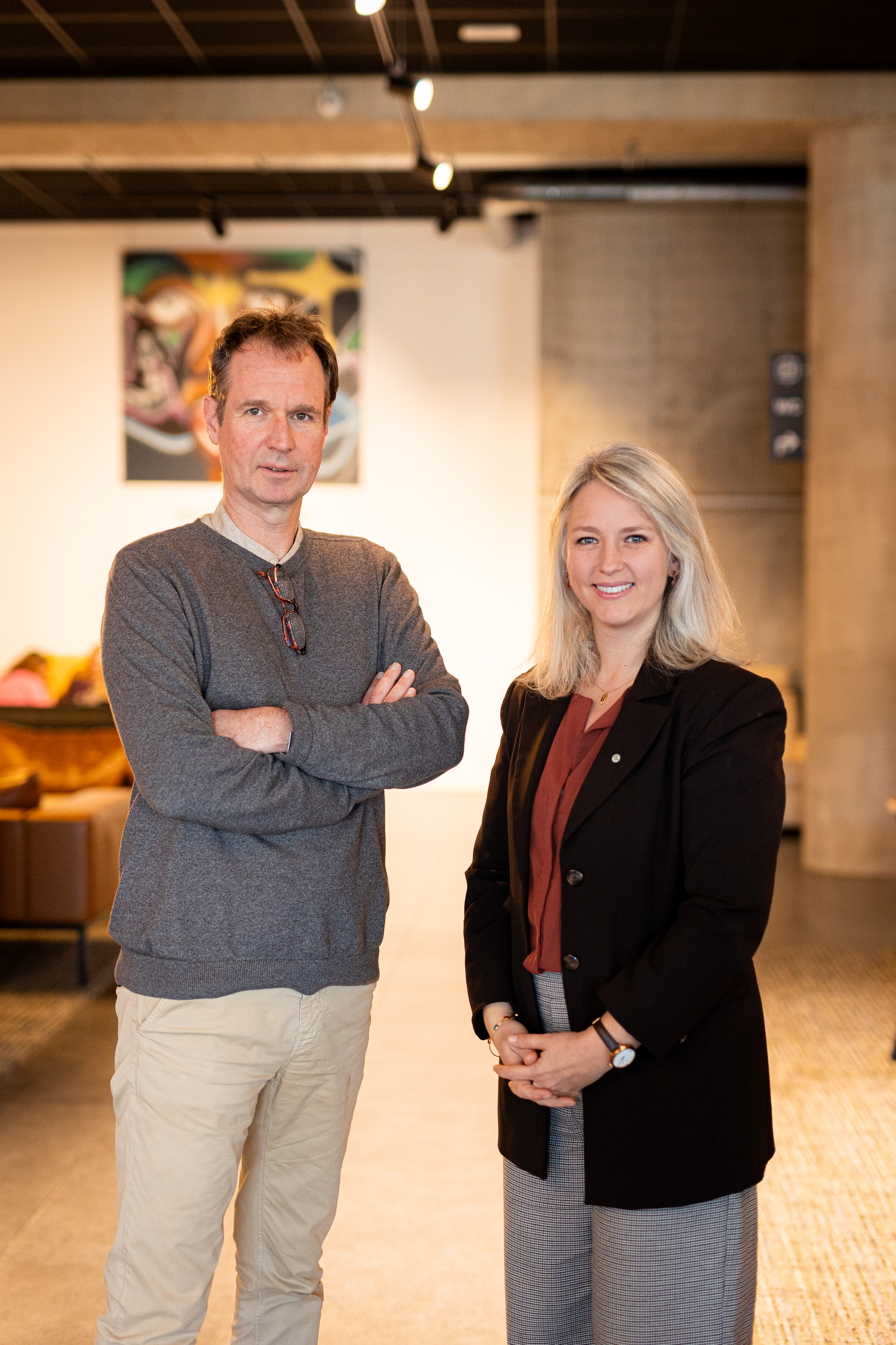 <strong>Rencontre avec Olivier Gevart « Crédal » et Mathilde Remy « Cera ».</strong>