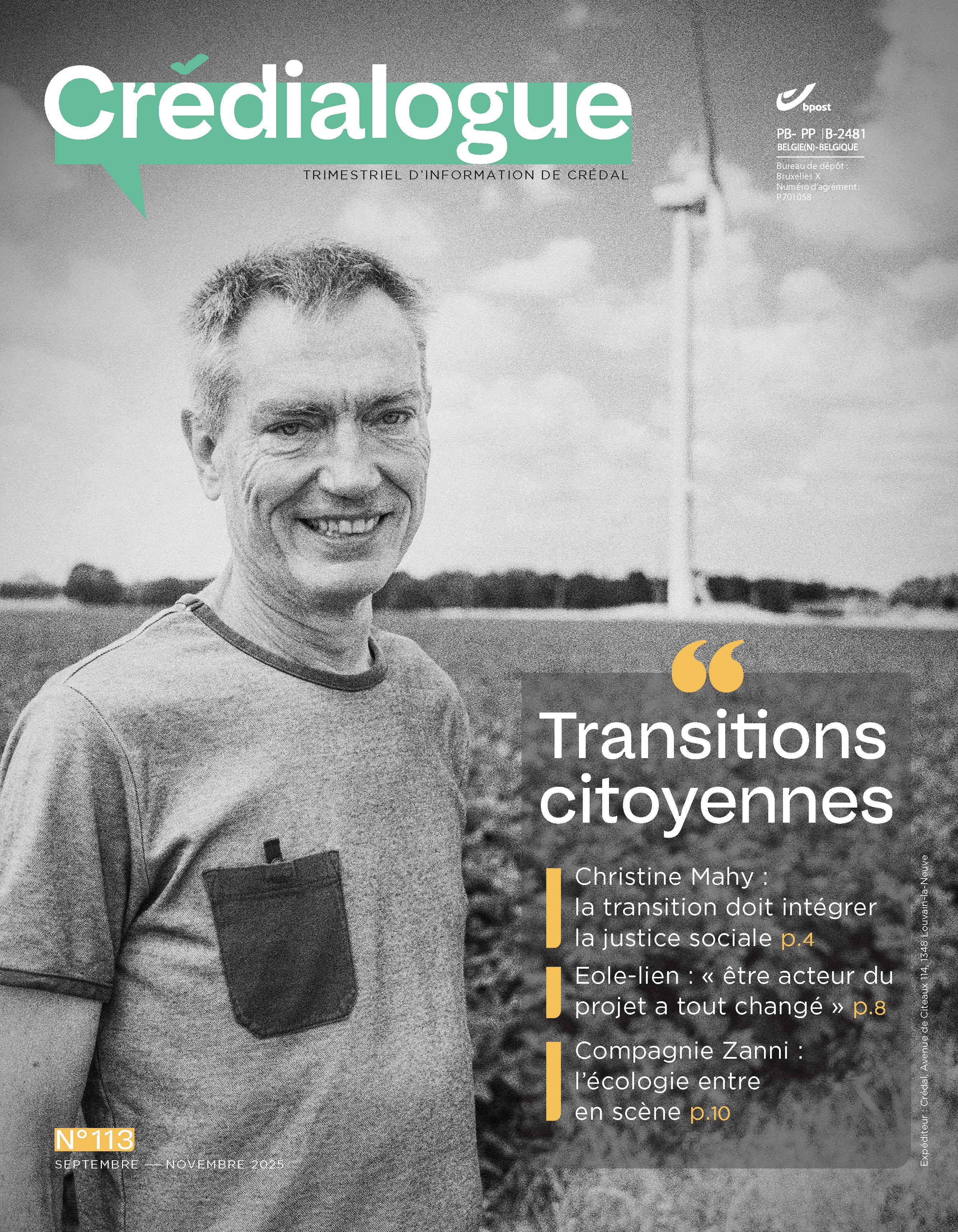 Crédialogue n°113 : Transitions citoyennes
